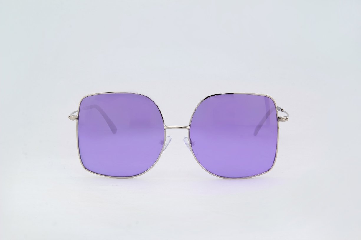 AOS 2001 C09 Silver-Purple Green Güneş Gözlüğü