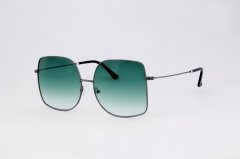 AOS 2001 C11 Gun Metal-Light Green Gradient Güneş Gözlüğü