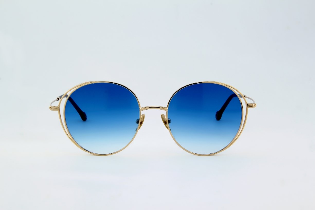 AOS 2002 C03 Gold-Blue Gradient Güneş Gözlüğü