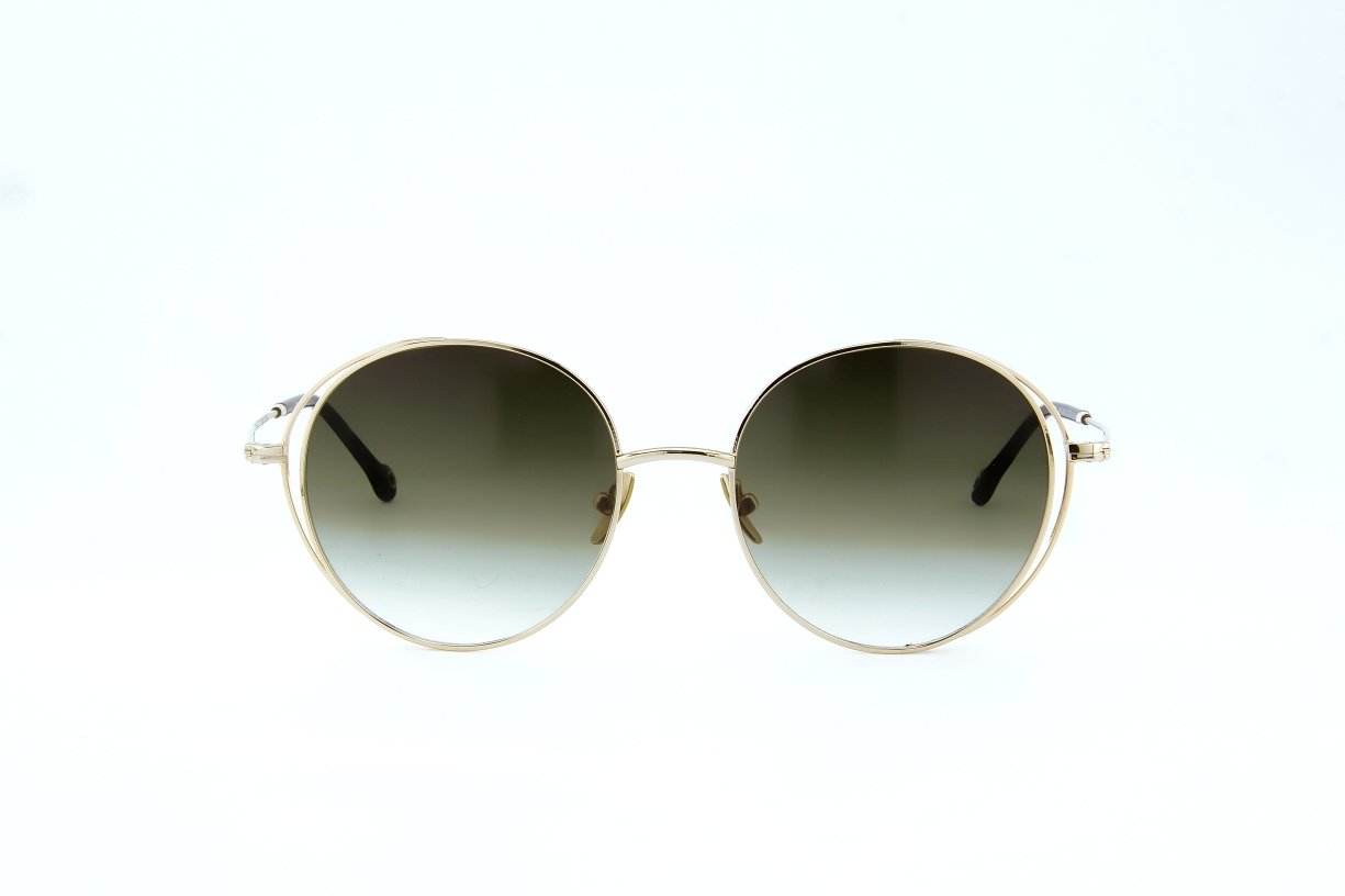 AOS 2002 C04 Gold-Dark Green Gradient Güneş Gözlüğü