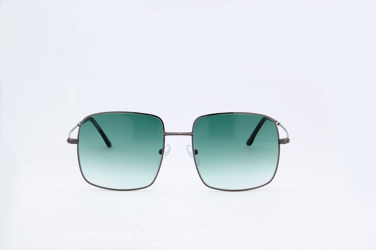 AOS 2006 C09 Gun Metal-Light Green Gradient Güneş Gözlüğü