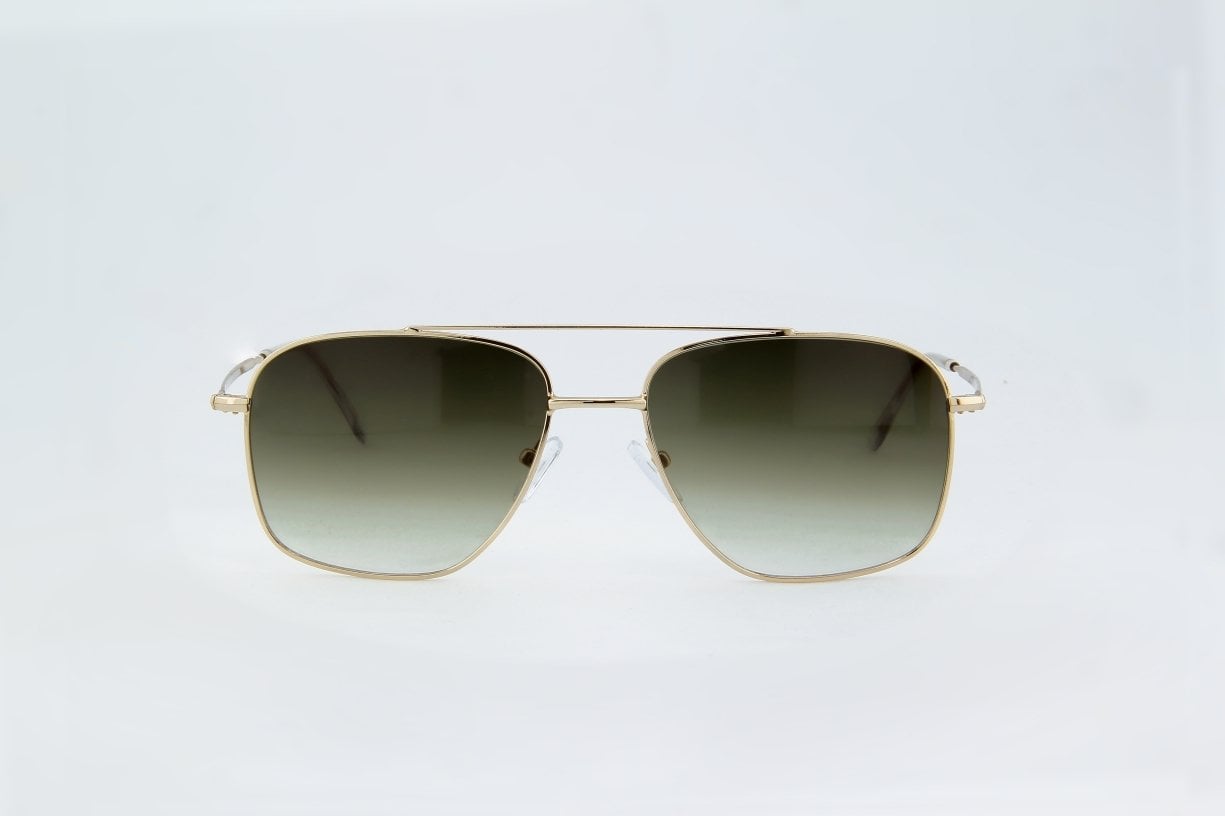 AOS 2008 C01 Gold-Dark Green Gradient Güneş Gözlüğü