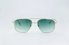AOS 2008 C03 Silver-Light Green Gradient Güneş Gözlüğü