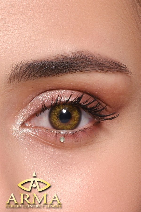 Arma Rainy Olive Green Renkli Lens
