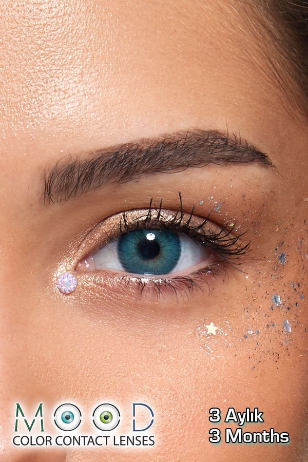 Arma Mood Star Blue Renkli Lens